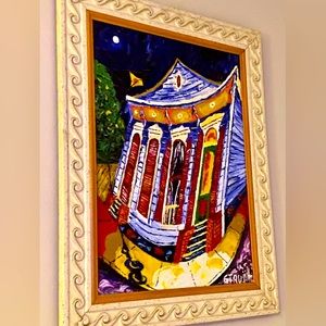 Signed Guillermo Trujillo Oil On Canvas Painting